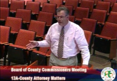 Deputy County Attorney Bill DeBrall