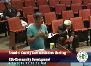 Short Term Rental Advisory Committee Chairman Glenn Powell