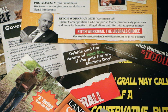 This year, Florida Senate candidates Debbie Mayfield and Rick Workman, and Florida House candidate Lange Sykes have taken the fine art of gutter politics to a new low.